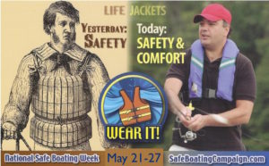 National Safe Boating Week Yesterday and Today