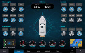 Garmin Boat Switch Display